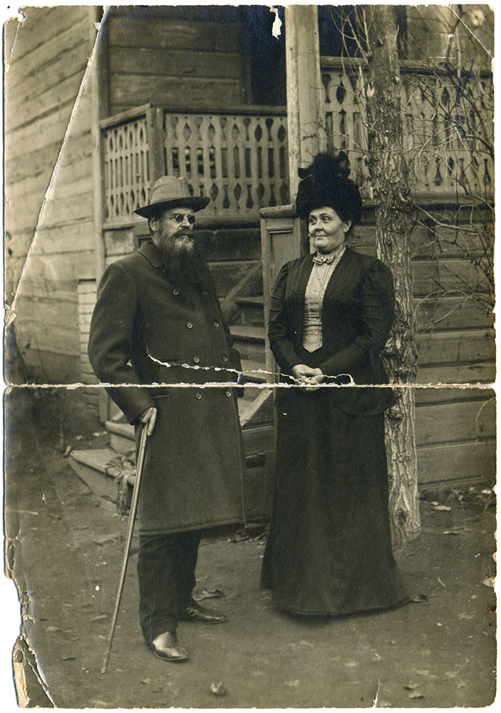 Алексей Иванович и Зинаида Аркадьевна Алфионовы. 1910 г.