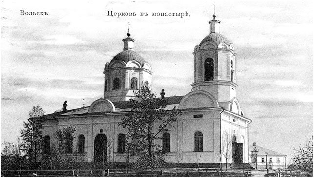 Храм в честь Владимирской иконы Божией Матери в начале XX столетия Храм в честь Владимирской иконы Божией Матери в начале XX столетия