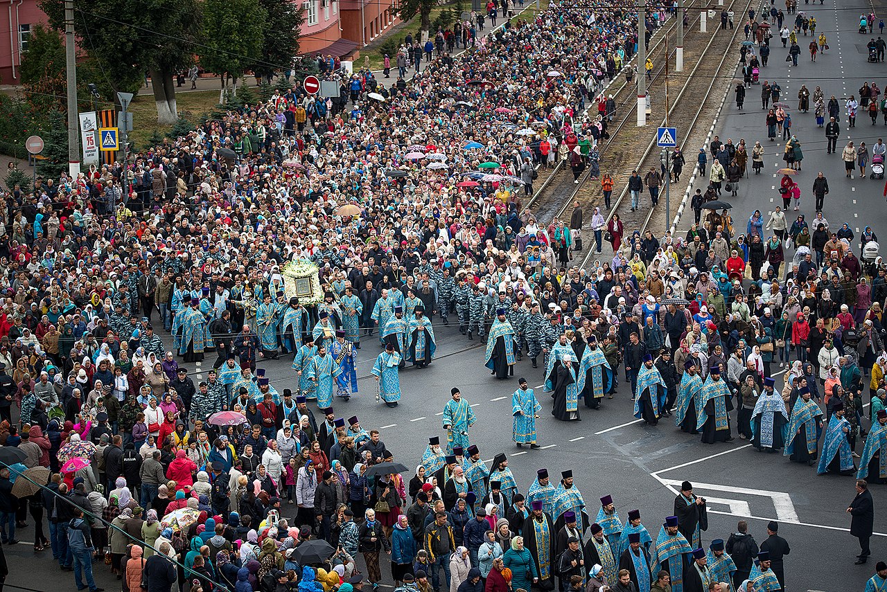 Крестный ход в Курске в 2018 году. Фото: Newinho / Wikimedia commons