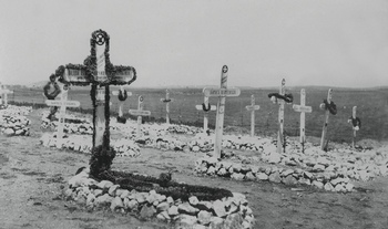 Русское кладбище в Калоераки. 1920 год Русское кладбище в Калоераки. 1920 год