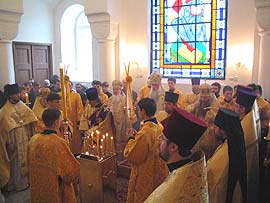 Начались торжества, посвященные 175-летию Саратовской Православной Духовной Семинарии