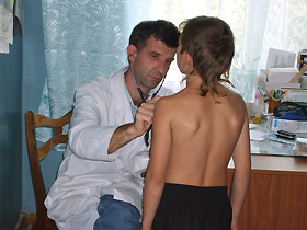 Пациенты — дети. Фото Дмитрия Васильева