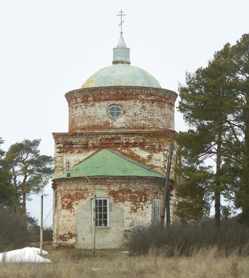 Старинный храм святителя Николая в селе Никольском, ныне Старая Лопуховка