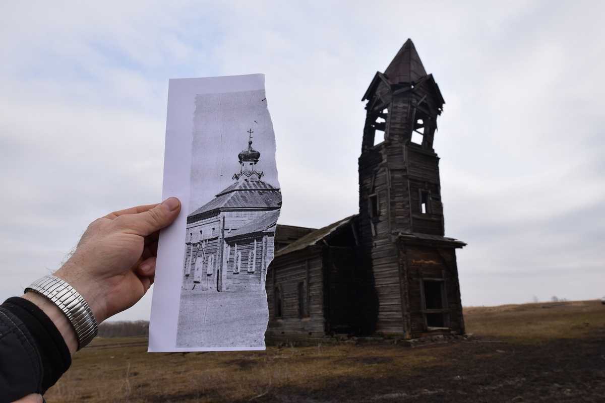 «Когда мужчина шел, у меня вдруг сложилась в голове картина: человек из суетного города приезжает в село и идет к разрушенному храму. Вот же она, композиция! Мне захотелось снять именно такую историю.» «Когда мужчина шел, у меня вдруг сложилась в голове картина: человек из суетного города приезжает в село и идет к разрушенному храму. Вот же она, композиция! Мне захотелось снять именно такую историю.»