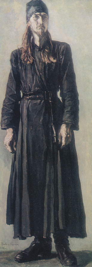 Корин П.Д. Молодой монах отец Феодор. 1932 год