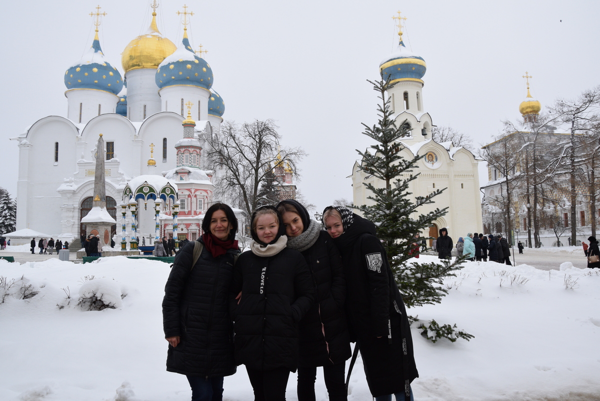 В Свято-Троицкой Сергиевой Лавре