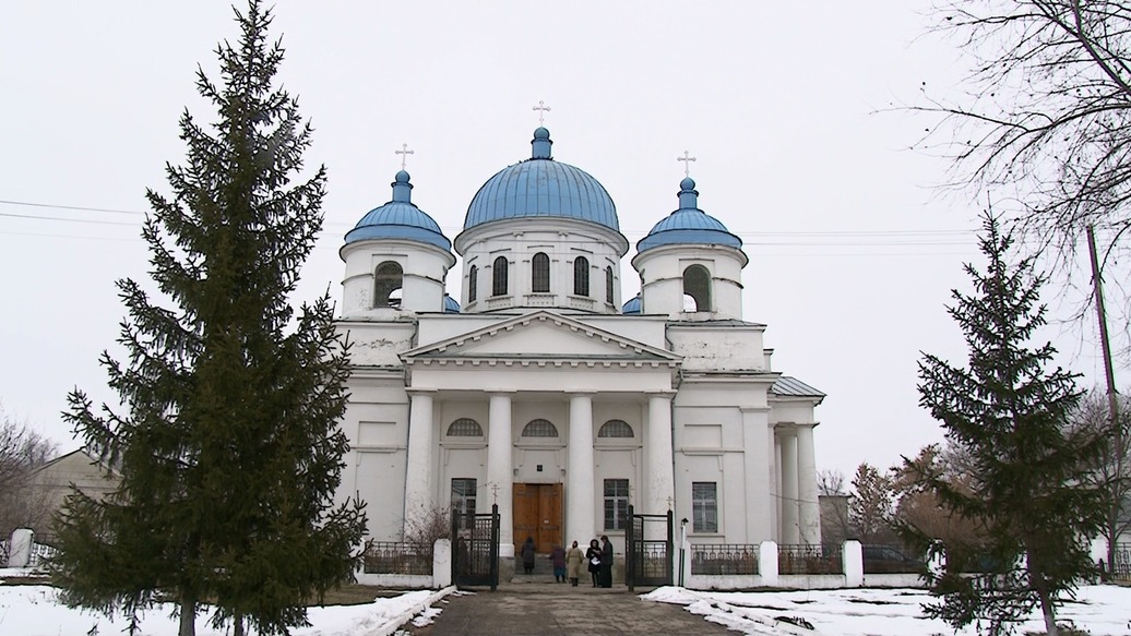 Воссозданный храм в Черкасском Воссозданный храм в Черкасском