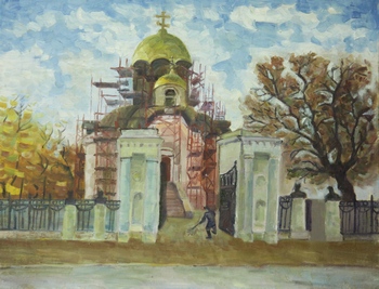Бочкарев Александр,17 лет. Новостроенный храм Бочкарев Александр,17 лет. Новостроенный храм