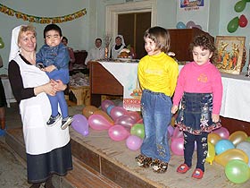 15 апреля в областной детской больнице г. Саратова прошел пасхальный праздник, устроенный Саратовским епархиальным обществом милосердия