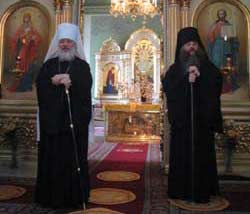 Высокопреосвященнейший Кирилл, Митрополит Смоленский и Калининградский и Преосвященнейший Лонгин, Епископ Саратовский и Вольский. Проповедь.
