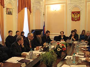 Епископ Лонгин выступил на заседании Общественного совета при ГФИ по содействию развитию институтов гражданского общества и правам человека