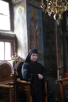 В монастыре Хиландар, Святая Гора Афон, 2010 год