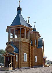 Храм во имя Казанской иконы Божией Матери в с. Мироновка