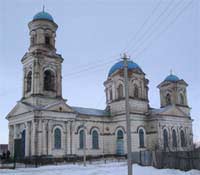 храм Архангела Михаила в селе Дергачи Саратовской области