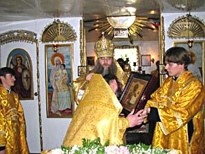 19 декабря храм во имя святителя Николая г. Ершова отметил свой престольный праздник