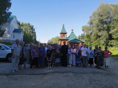 Прихожане храма в паломничестве к святыням Пензенской земли