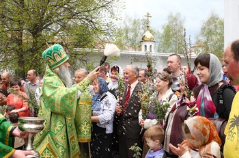 Празднование Входа Господня в Иерусалим. 28 апреля 2013 года