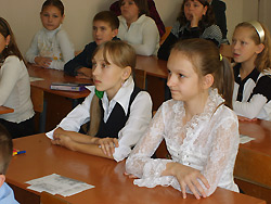 Открытый урок «Основ православной культуры» в средней школе № 32 г. Энгельса