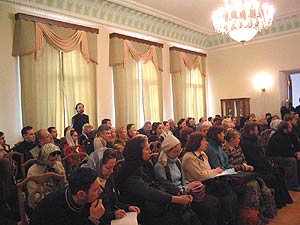 Преосвященнейший Лонгин, Епископ Саратовский и Вольский, возглавил работу конференции «Церковное искусство», которая прошла в рамках XIV Международных Рождественских образовательных чтений