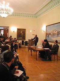 Преосвященнейший Лонгин, Епископ Саратовский и Вольский, возглавил работу конференции «Церковное искусство», которая прошла в рамках XIV Международных Рождественских образовательных чтений