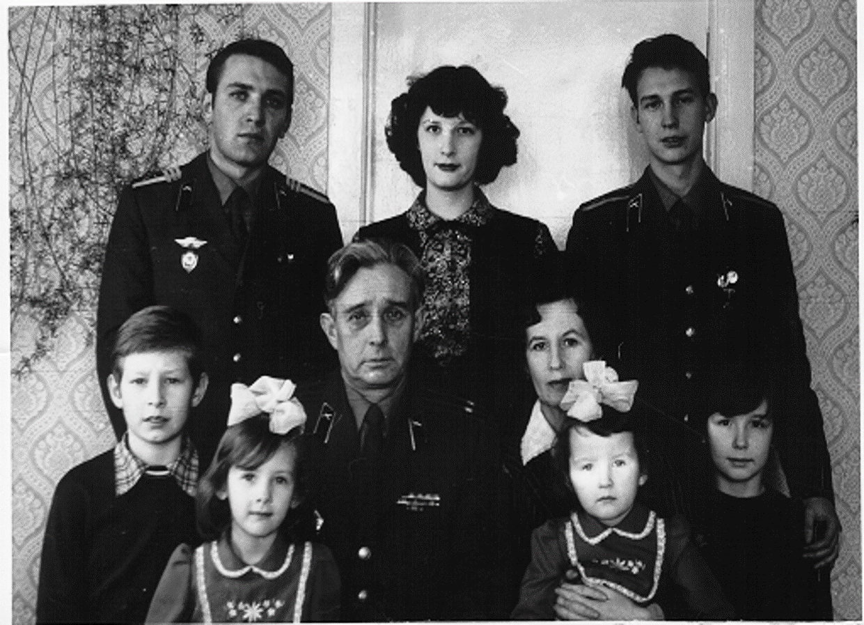 Семья Тимофеевых, 1982 г.