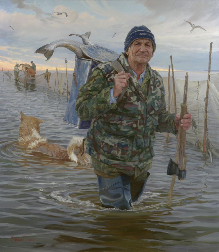 «Помор». Портрет Александра Порфирьевича Слепинина. 2007 год «Помор». Портрет Александра Порфирьевича Слепинина. 2007 год