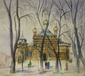 Власова Елизавета, 12 лет. Весна и храм Власова Елизавета, 12 лет. Весна и храм