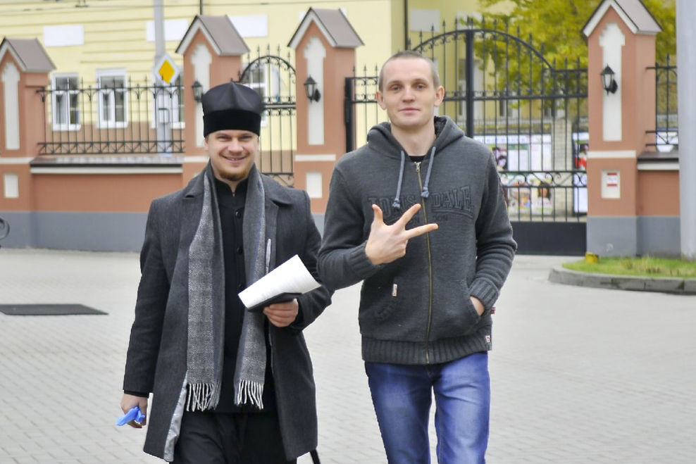 С отцом Николаем Генсицким