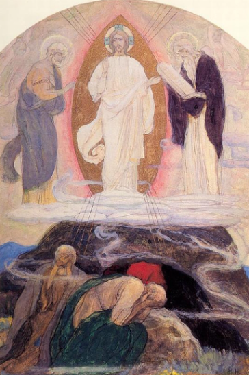 Преображение. Картина М. Нестерова
