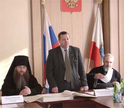 Обсуждение проекта востановления собора во имя Живоначальной Троицы в Вольске.