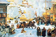 7 марта началась сырная седмица - масленица