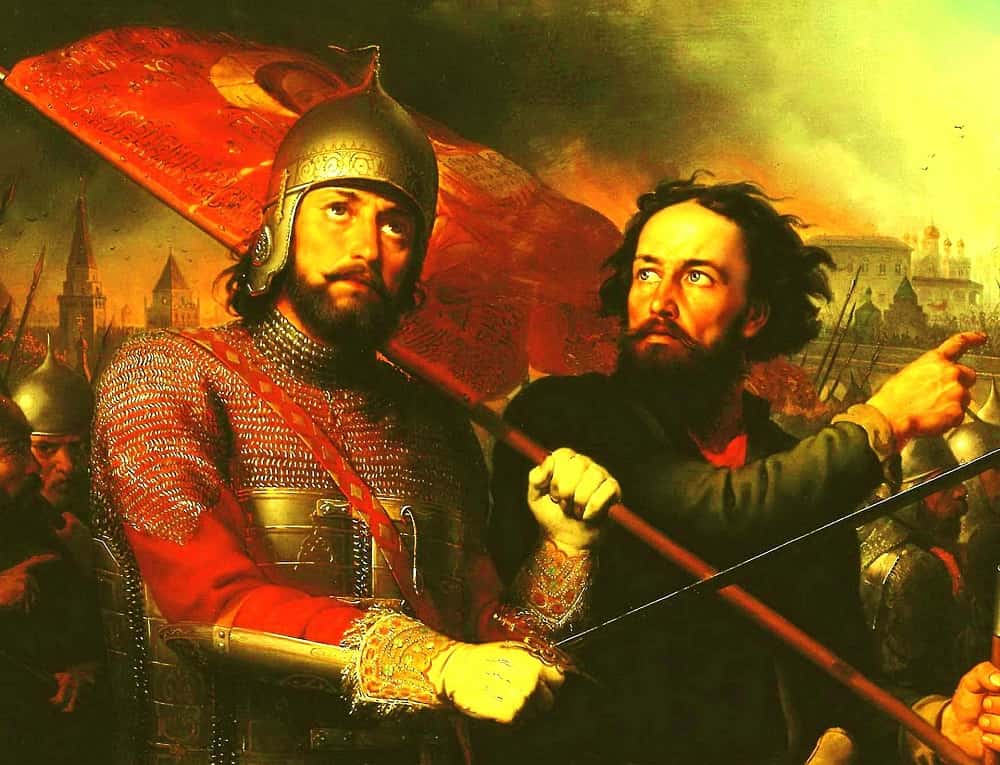М. Скотти. Минин и Пожарский. Картина, 1850 г.