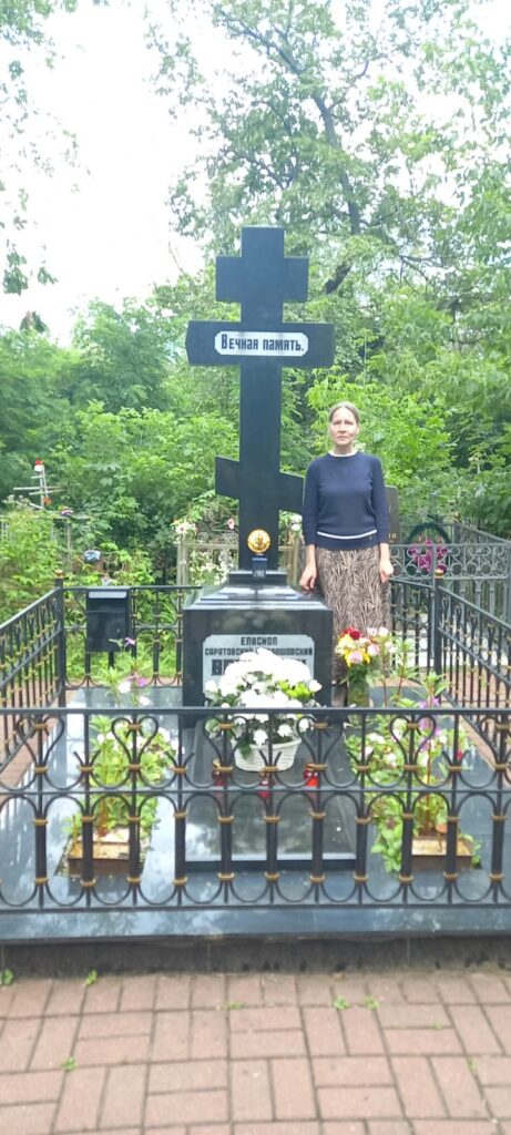 Надежда Игоревна Мальцева на Воскресенском кладбище