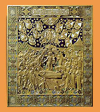 Икона «Успение». XVIII-XIX века Икона «Успение». XVIII-XIX века