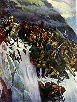 Суриков В.И. Переход Суворова через Альпы