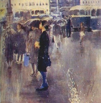 Рисунок Юрия Пименова, 1965 г.