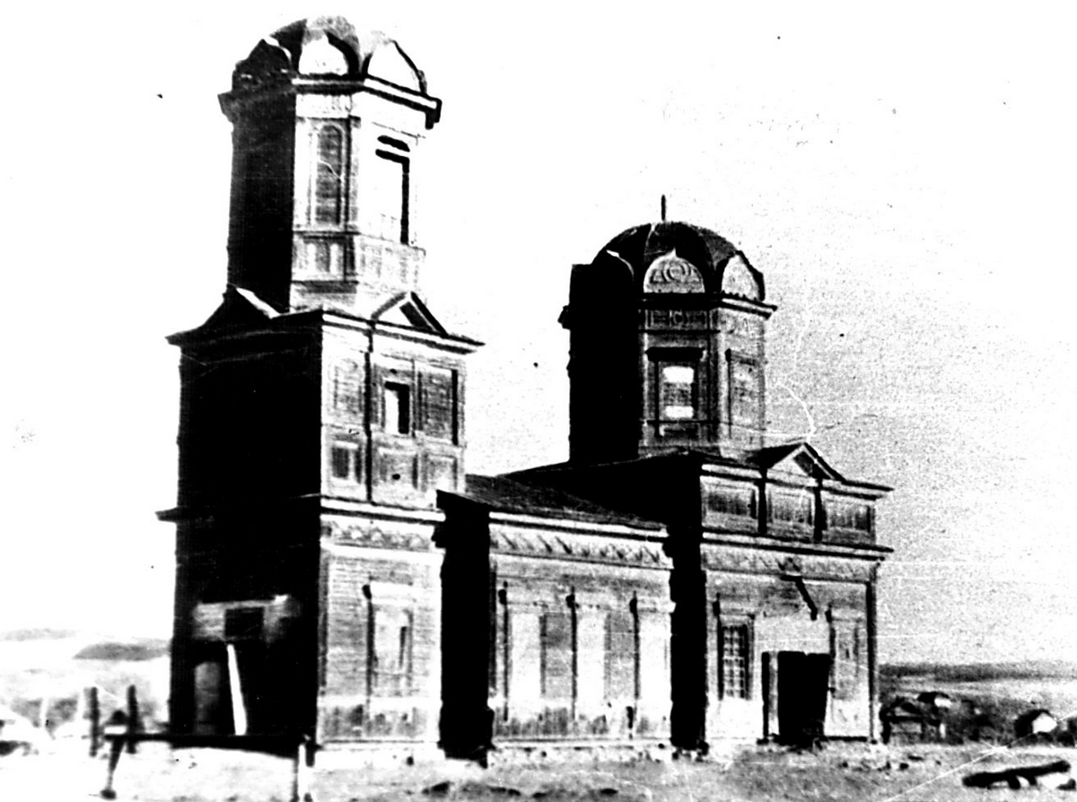 Покровский храм в Калмантае (разрушен)