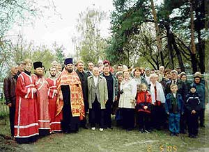 В селе Репное Балашовского района началось строительство храма-часовни во имя святой мученицы Зои