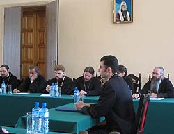 В Саратовской Православной Духовной Семинарии состоялась защита выпускных дипломных работ воспитанников 5 курса