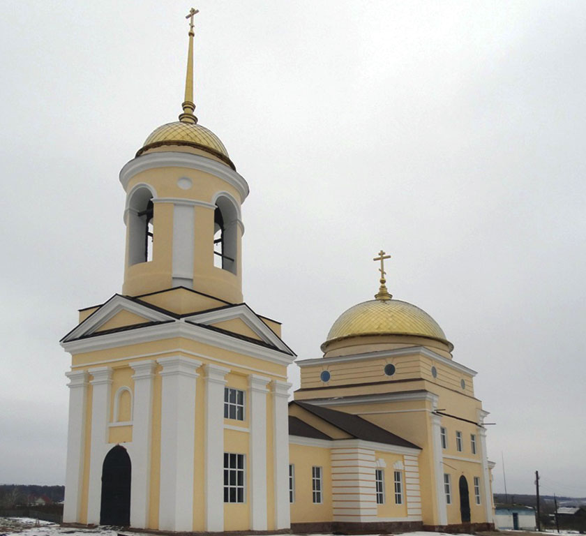Храм в Ивановке - современный вид