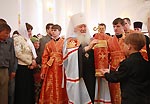 Освящение храма во имя Живоначальной Троицы города Вольска Освящение храма во имя Живоначальной Троицы города Вольска