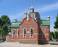 Храм во имя Воздвижения Честного и Животворящего Креста Господня в Вольском высшем военном училище тыла