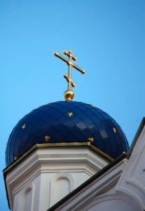 Всенощное бдение в храме в честь Сошествия Святого Духа г.Саратова
