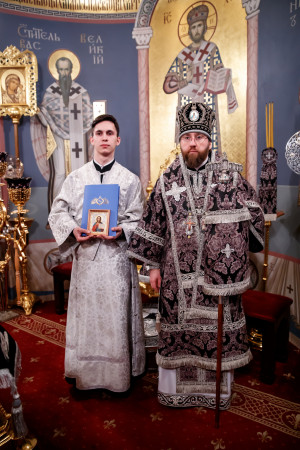 Литургия Преждеосвященных Даров в Свято-Троицком кафедральном соборе Саратова