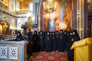 Митрополит Игнатий принял участие в Божественной литургии и торжествах в день тезоименитства Святейшего Патриарха Кирилла