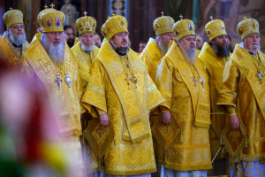 Митрополит Игнатий принял участие в Божественной литургии и торжествах в день тезоименитства Святейшего Патриарха Кирилла