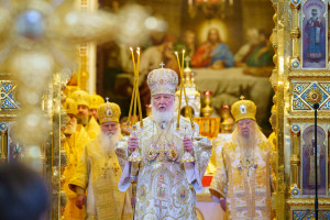 Митрополит Игнатий принял участие в Божественной литургии и торжествах в день тезоименитства Святейшего Патриарха Кирилла