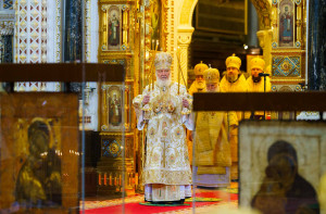Митрополит Игнатий принял участие в Божественной литургии и торжествах в день тезоименитства Святейшего Патриарха Кирилла