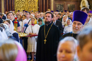 Митрополит Игнатий принял участие в Божественной литургии и торжествах в день тезоименитства Святейшего Патриарха Кирилла