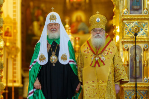 Митрополит Игнатий принял участие в Божественной литургии и торжествах в день тезоименитства Святейшего Патриарха Кирилла